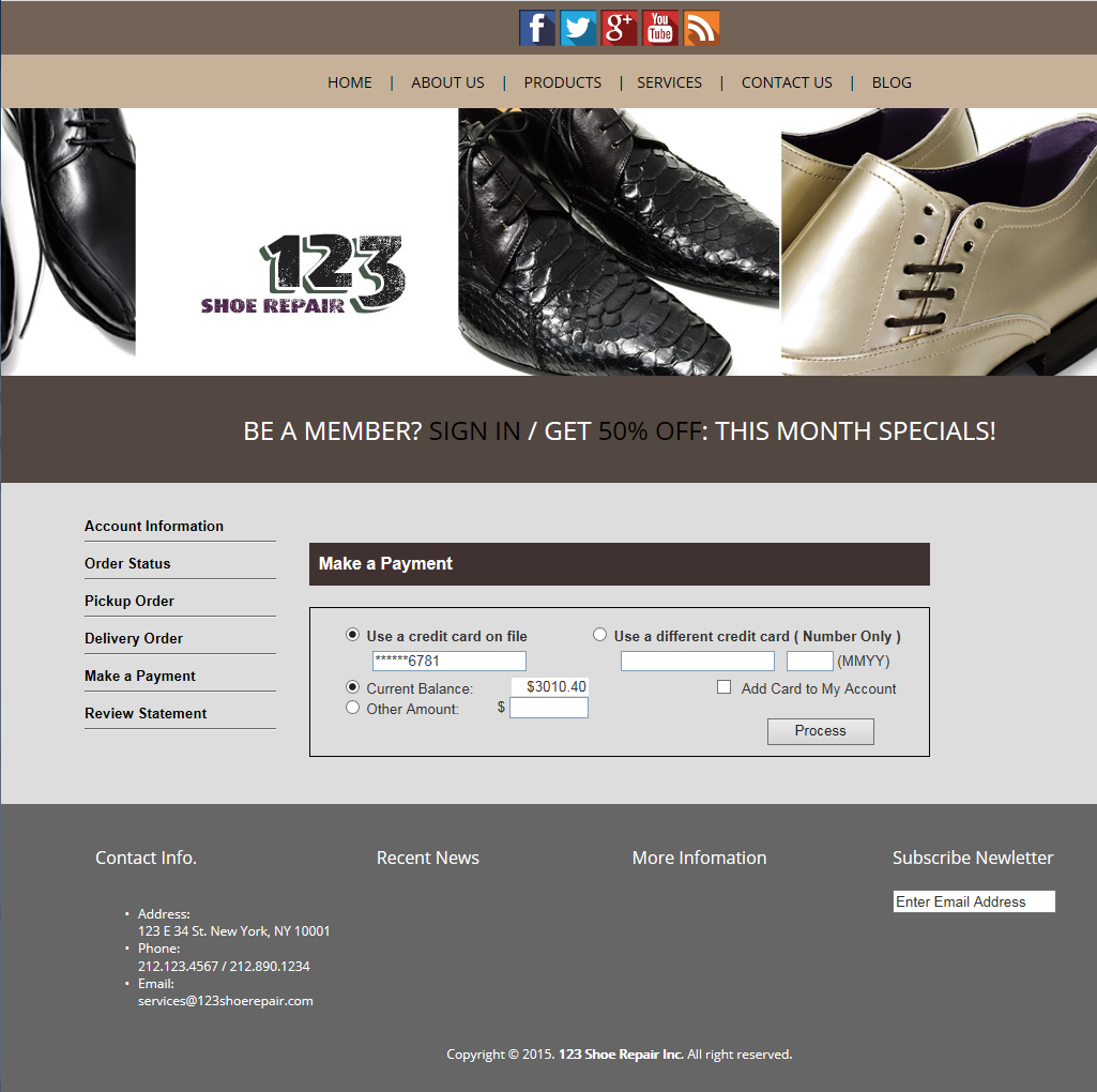 make payments